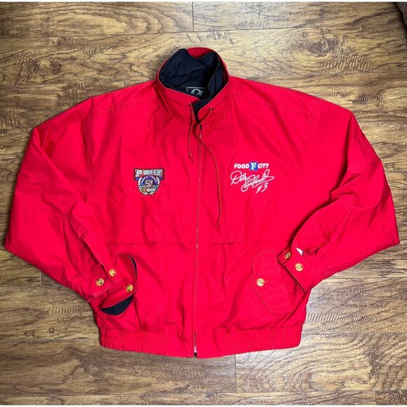 Dale Earnhardt NASCAR Food City 50th Anniversary Vintage Jacket Coat Gorpcore XL - Picture 1 of 12